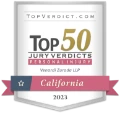 Top 50 Jury Verdicts Personal Injury Venardi Zurada LLP California 2023